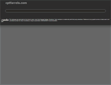 Tablet Screenshot of cptfarrels.com
